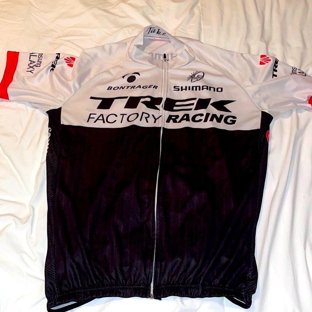 WHITE Bontrager Trek  Cycling Bike Jersey Size 3XL
